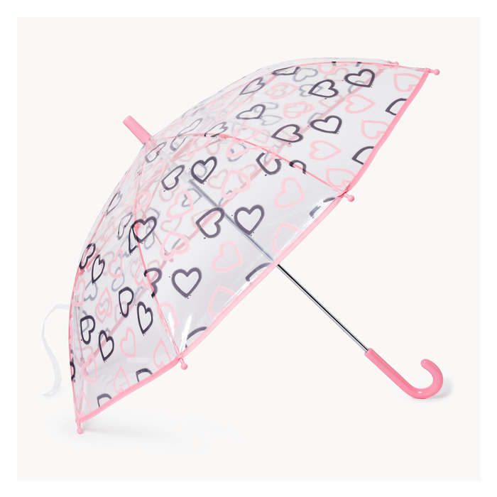 Kid Girls' Heart Umbrella